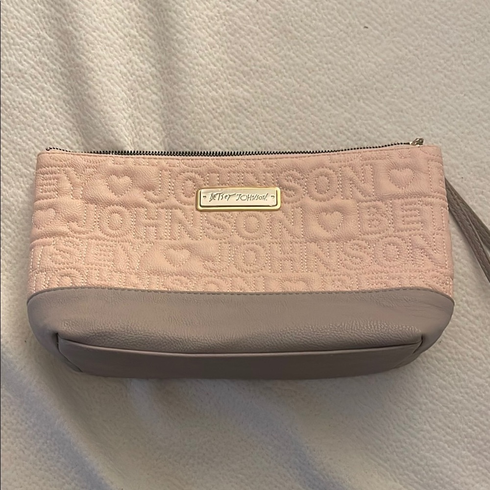 Betsey Johnson makeup bag